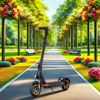 Abd depo toptan katlanabilir E Scooter ile 500W Motor 8.5 inç elektrikli Scooter yetişkin katlanır Escooter