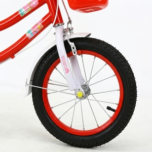 Vélo pour filles, vente en gros, <span class=keywords><strong>12</strong></span>, 14, 16, 18 pouces, vélo princesse, cadre en acier au carbone, double frein V, vitesse unique, roues d'apprentissage - Product Image 6