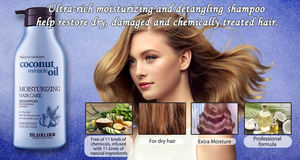 Champú Herbal Luxliss <span class=keywords><strong>Sin</strong></span> Formaldehído, Aceite de Coco Orgánico para Cabello <span class=keywords><strong>Seco</strong></span>, Hidratante y Suavizante, Set de Champú y Acondicionador - Product Image 2
