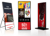 Écran d'affichage numérique portable pliable Yake P1.5 P1.8 P2.5 83 pouces, mur vidéo LED sans soudure pour événements