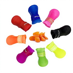 <span class=keywords><strong>Botas</strong></span> Impermeables Ecológicas para <span class=keywords><strong>Perros</strong></span>, Zapatos de Resina Antideslizantes para Mascotas, Protector de Patas para <span class=keywords><strong>Perros</strong></span> y Gatos para Todo Clima - Product Image 6
