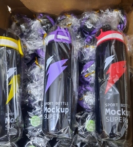 Botella Deportiva de 1 Litro, Botella para Beber Súper Portátil - Product Image 1