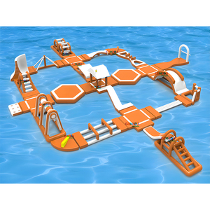 Parc d'équipement de jeu aquatique Parc de toboggan aquatique gonflable Parc aquatique gonflable - Product Image 4