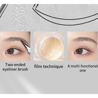 Stylo à sourcils naturel avec logo personnalisé en gros Crayon à sourcils étanche en grande quantité à double pointe de fourche