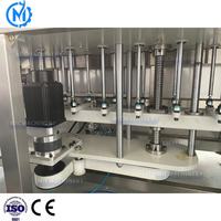 Machine de remplissage d'huile automatique multi-têtes pour bouteilles en plastique (huile d'arachide, d'olive, de tournesol)