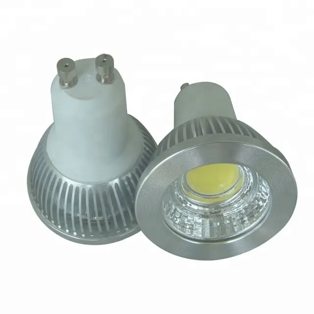Sky factory lampu sorot led, bohlam cahaya led 3w cob gu10 mr16 12v 85-265v dapat diredupkan 110v 220v 300LM