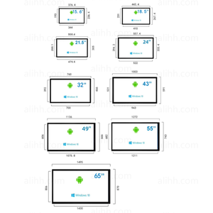 <span class=keywords><strong>Windows</strong></span> <span class=keywords><strong>10</strong></span> thông minh hiển thị 13.3 15.6 18.5 inch hiển thị kỹ thuật số Win <span class=keywords><strong>10</strong></span> i5 i7 6th Gen 10th Gen Máy nghe nhạc quảng cáo Màn hình máy nghe nhạc treo tường - Product Image 6