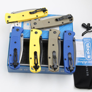Cuchillo Plegable 535 Bugout con Hoja Serrada de Acero S30V y Mango de Nailon, para Uso Industrial, Ligero, para Campismo y Actividades al Aire Libre - Product Image 2