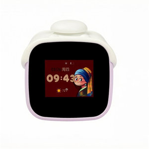 Reloj Despertador Educativo Futurista Zhangzhou con Proyector de Sonido de Pájaro y Cerdo, Juguete Divertido con IA y Voz Habilitada para 4G - Product Image 6