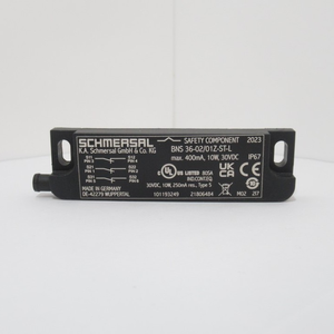 Sensor de Seguridad Magnético Mt-Schmersal BNS 36-02/01ZG-L 101193232, Interruptor Sin Contacto 2NC 1NO con LED, Entrada de Cable Izquierda, IP67 - Product Image 2
