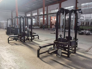 <span class=keywords><strong>Station</strong></span> d'entraînement multi-jungle 5 postes avec 5 blocs <span class=keywords><strong>de</strong></span> poids indépendants – <span class=keywords><strong>Station</strong></span> <span class=keywords><strong>de</strong></span> <span class=keywords><strong>musculation</strong></span> professionnelle multi-utilisateurs pour salle <span class=keywords><strong>de</strong></span> sport - Product Image 3