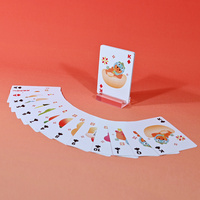 Cartes à Jouer Orange avec Manchon Supplémentaire et Livret de Rangement – Cartes de Poker Classiques en Papier Durable pour Collection et Divertissement