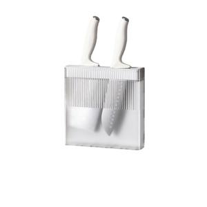 Support de rangement mural moderne pour cuisine, porte-couteaux, organisateur d'assaisonnements, crochets, porte-baguettes, multifonction, rectangulaire - Product Image 5