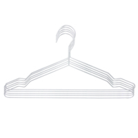 Cintres en fil métallique noir de haute qualité en acier inoxydable solide Design moderne en gros pour une utilisation en garde-robe