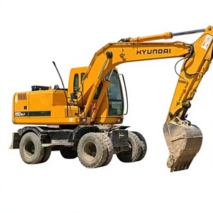 Miniexcavadora Hyundai 150W-7 con Motor Cummins y Cucharón de Excavación con Capacidad de 0.22m - Product Image 2