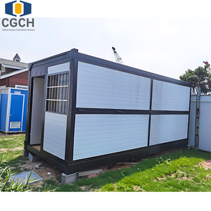 Cgch hiện đại 20ft thép nhỏ x-gấp Container 3 phòng ngủ đúc sẵn mô-đun nhà CONTAINER hộ gia đình 15 phút cài đặt nhanh chóng - Product Image 4