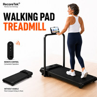 Caminadora Doméstica con Inclinación, Equipo de Gimnasio en Casa, Máquina de Ejercicio Cardiovascular, Equipo de Entrenamiento para Correr