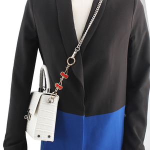 ユニークなハンドバッグデザインのためのカスタマイズ可能なDIYバッグアクセサリー絶妙なパーソナライズされたチェリーチェーンエクステンダー - Product Image 6