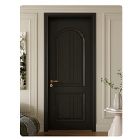 Porte en bois à Surface lisse à texture fine de haute qualité pour chambre intérieure pour salle de bain cuisine appartement