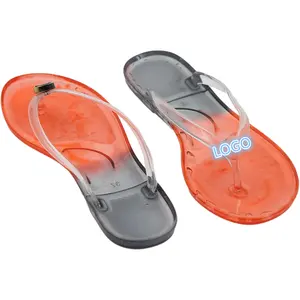<span class=keywords><strong>Janda</strong></span> Tongs d'été pour hommes Sandales plates-formes légères et anti-glissantes Semelle intérieure en EVA Pantoufles imprimées de style maison pour la plage - Product Image 2