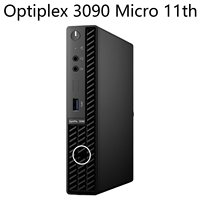 Mini-ordinateur de bureau Barebone Tiny Optiplex 3090 11e génération, propre, sans rayures, grade A, testé et fonctionnel