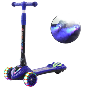 Ilumina los cielos y las calles con este triciclo de 3 ruedas para edades de 3 a 13 años, que cuenta con un potente módulo de sonido y un LED fascinante - Product Image 1