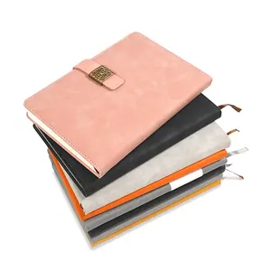 Bloc Notes彩色磁性扣精装笔记本定制印刷日记本笔记本