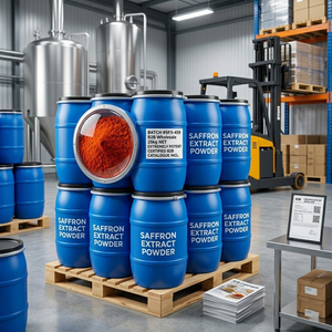 Azafrán en Polvo Premium para Alimentos, Bebidas, Panadería, Cosméticos, Aroma Natural, Alta Intensidad <span class=keywords><strong>de</strong></span> Color, Suministro a Granel - Product Image 6