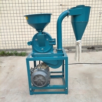 Broyeur de céréales multifonctionnel d'usine, machine à moudre le maïs à aspiration automatique / broyeur de poudre fine