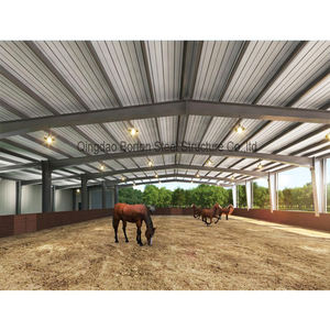 Prix bas et nouveau design arène d'équitation d'intérieur Structure en acier métallique arène d'équitation - Product Image 4
