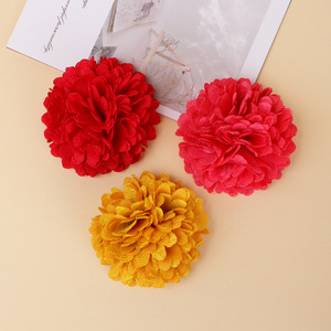 Artificial Chrysanthemum Flower Hair Accessories Cloth Hand Knitted Wedding <b>Decorations</b> For Hat Clothing <b>Shoe</b> Bag - Product Image 3