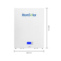Prix des batteries Lifepo4 Powerwall 48V 100Ah 200Ah 5Kwh 10Kwh Batterie solaire au lithium pour le stockage de l'énergie domestique