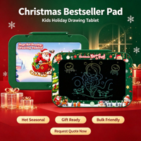 Tablette d'écriture LCD 8,5 pouces nouvelle génération pour Noël, bloc-notes pour enfants, tableau de télétravail, prise de notes, haute sensibilité, alimentée par batterie