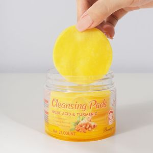 Cosmetics Factory Private Label Turmeric Facial Cotton Pads Tartaric Acid Cleaning Face Care Kit & Skin Care Sets Wholesale - Product Image 2