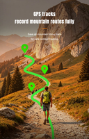 Montre connectée de sport en plein air IW09 GPS, batterie 1000 mAh, lampe torche LED, boîtier en métal, écran HD 1,7 pouces, moniteur de fréquence cardiaque SpO2, moniteur de sommeil Reloj