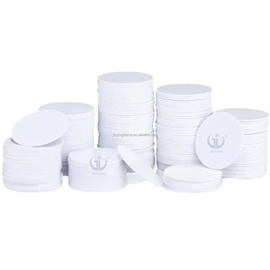 Trống Vòng PVC lập trình <span class=keywords><strong>NFC</strong></span> <span class=keywords><strong>Tag</strong></span> 25 mét đến 50 mét Kích thước rewritable 215 chip QR Mã đồng xu thẻ cho thành viên và thanh toán - Product Image 2