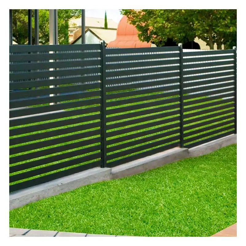 Nhà vườn ban công Hàng rào gỗ nhựa composite hàng rào WPC nhựa không thấm nước PVC Khung chính bề mặt tính năng đóng gói vật liệu