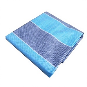 Best Choice Imports High-quality Striped HDPE PE Tarpaulin Sheet 20x30 Waterproof Moisture Proof UV Heat Resistant Matte Surface - Product Image 3