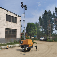 Tragbare Professionelle Energiesparende Notfall-Lampe mit Solarpanel Umweltfreundlich 380V für Baustellen