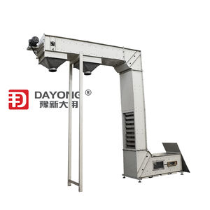 Transportador elevador de cubo tipo Z tolva personalizado de fábrica para grano - Product Image 1