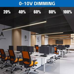 NGT Modern 100W 5CCT LED Hotel Linear Lighting Top Selling Aluminium Base Pendant Plafonnier pour Bureau Restaurant Maison - Product Image 5