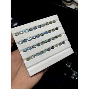 Lote de labradorita facetada de calidad AAA, formas mixtas, piedras sueltas para la fabricación de joyas, precio al por mayor. - Product Image 1