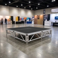 Plataforma de Escenario de Aluminio, Estructura de Escenario para DJ, Bodas y Eventos