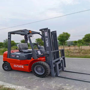 Carretilla elevadora Heli H2000, minicarretilla elevadora diésel de 2 toneladas con motor japonés con palanca de cambios lateral, mástil Triplex - Product Image 2