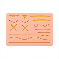 Mannequin de simulation de peau pour la formation médicale aux instruments de suture 01 – Aide pédagogique personnalisée en silicone pour la pratique de la suture médicale