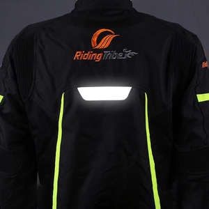 Veste et pantalon de <span class=keywords><strong>moto</strong></span>, manteau de protection réfléchissant, vêtements de sécurité pour motocyclistes, hommes et femmes, JK-37 - Product Image 6