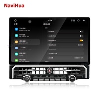 Lecteur multimédia Navihua pour Toyota 4Runner 2010-2022, Android Auto, écran tactile audio 15,6 pouces, Carplay, lecteur DVD de voiture