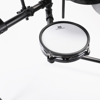 PDX540 Professional High-End Electronic Drum Kit with Pedal, 5 Drums, 3 Cymbals, Customizable
