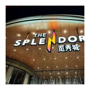 Wholesale Of New Materials led Acrylic Metal With Multiple Colors And Materials led sign Advertising Equipment Outdoor Indoor