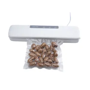 Mini économiseur d'aliments Portable scellant sous vide compact scellant sous vide avec coupe-sac bon prix conservation des aliments de qualité